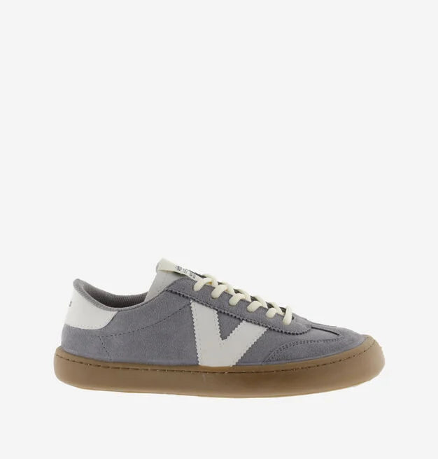Zapatilla Olmo Barefoot Serraje Gris- Victoria