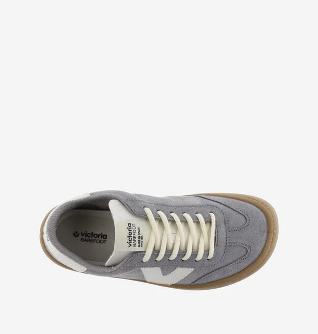 Zapatilla Olmo Barefoot Serraje Gris- Victoria