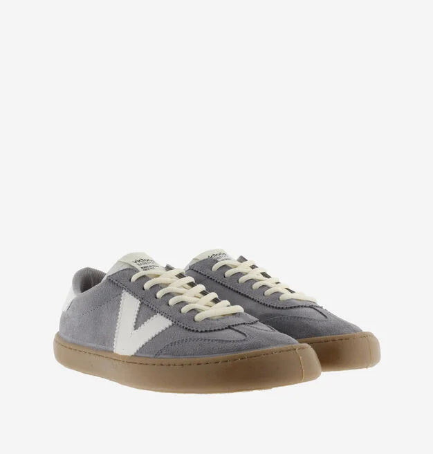Zapatilla Olmo Barefoot Serraje Gris- Victoria