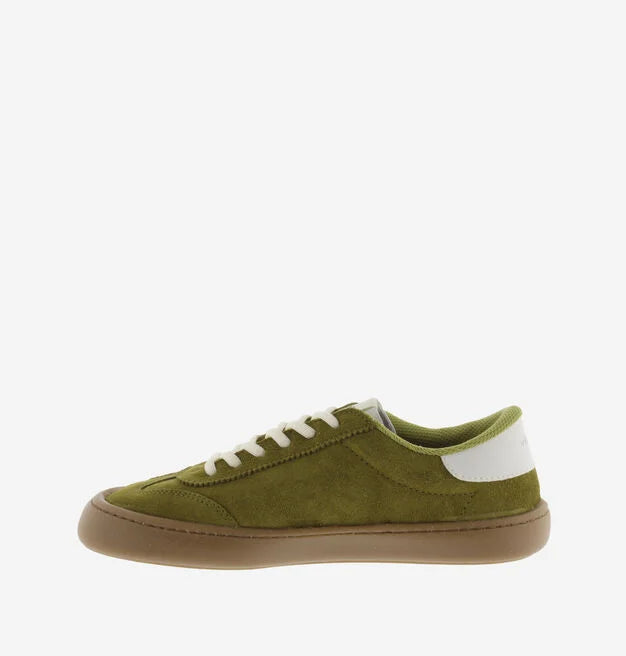 Zapatilla Olmo Barefoot Serraje Oliva- Victoria