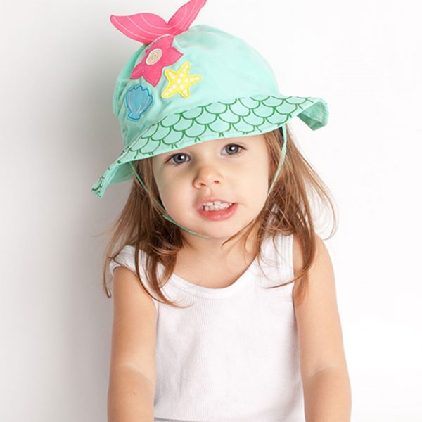 Gorro UPF 50 Sirena- Zoocchini