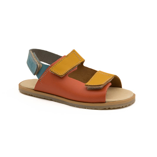 Sandalia abierta Teja- Flexi Nens