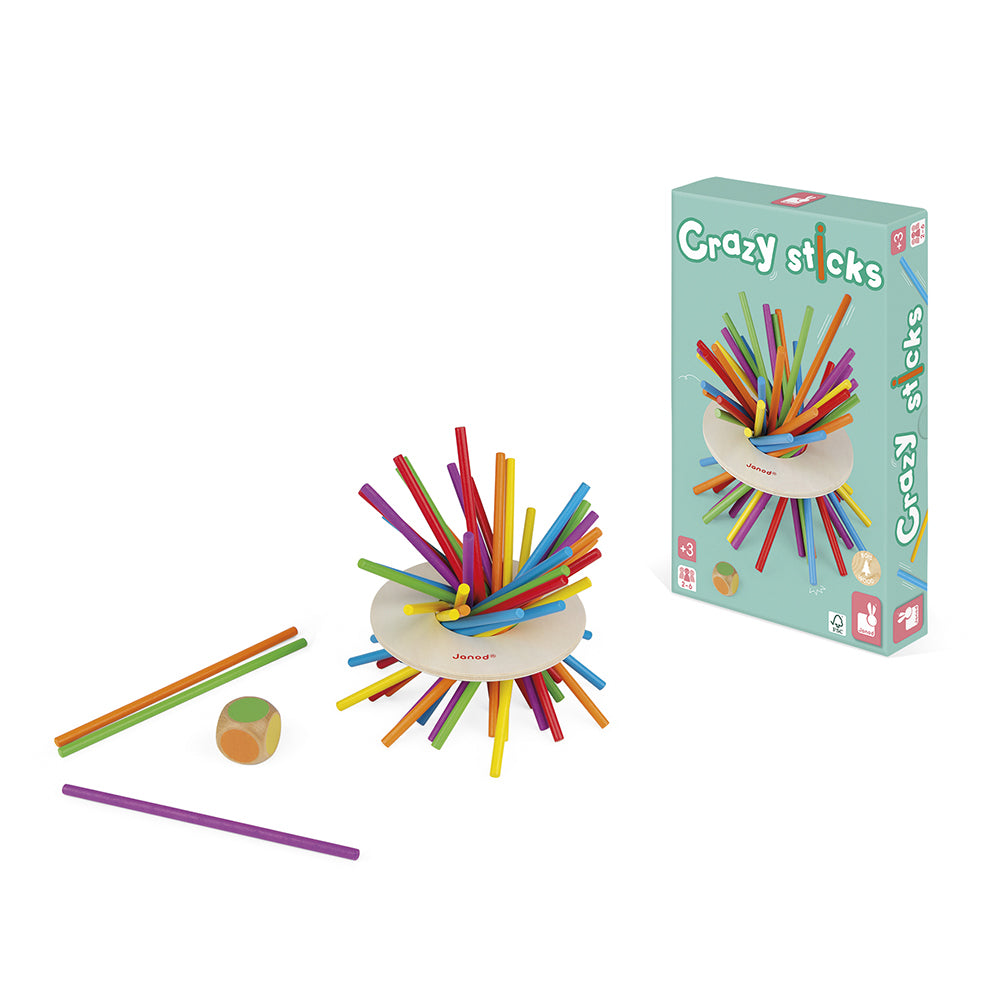 Juego de habilidad Crazy Sticks- Janod
