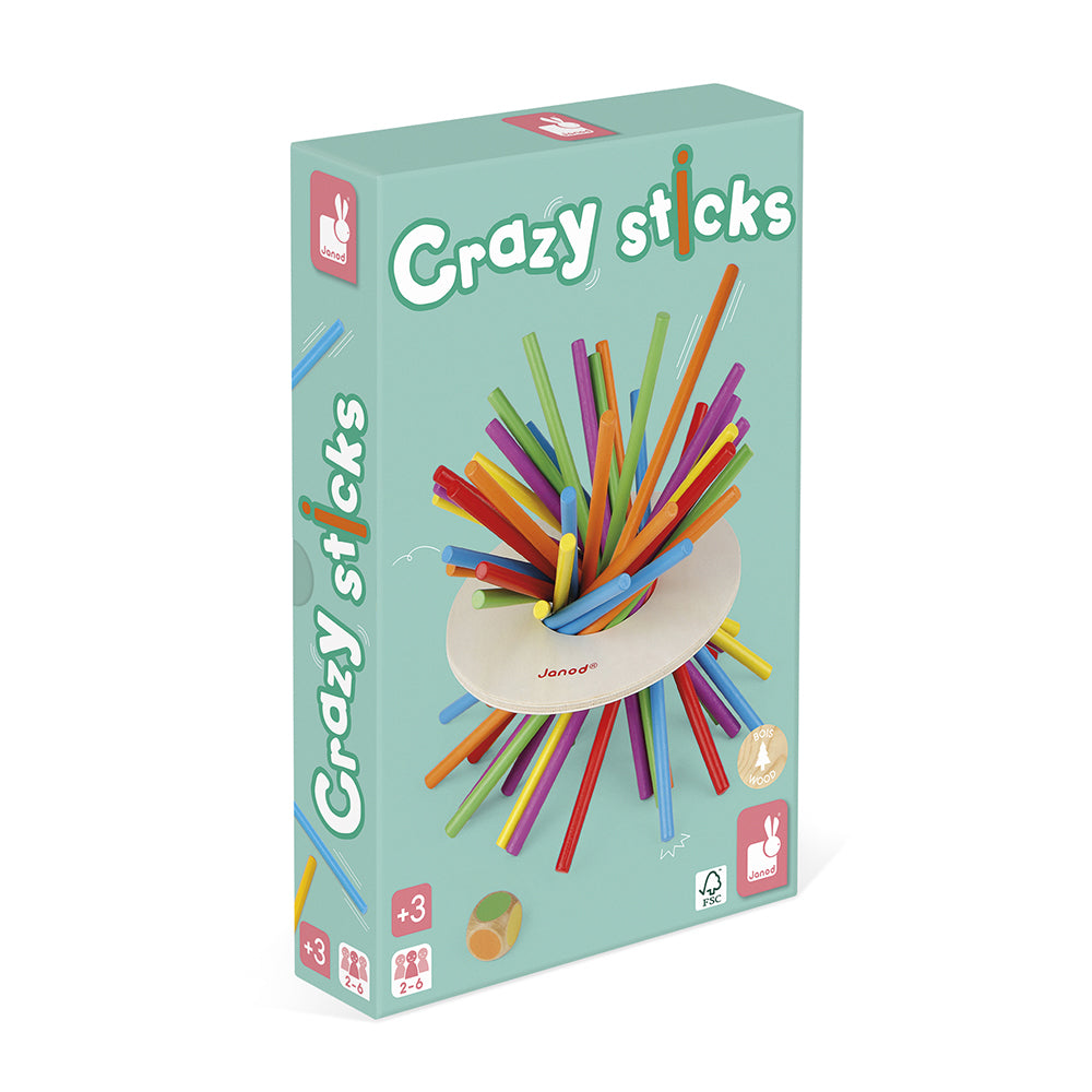 Juego de habilidad Crazy Sticks- Janod