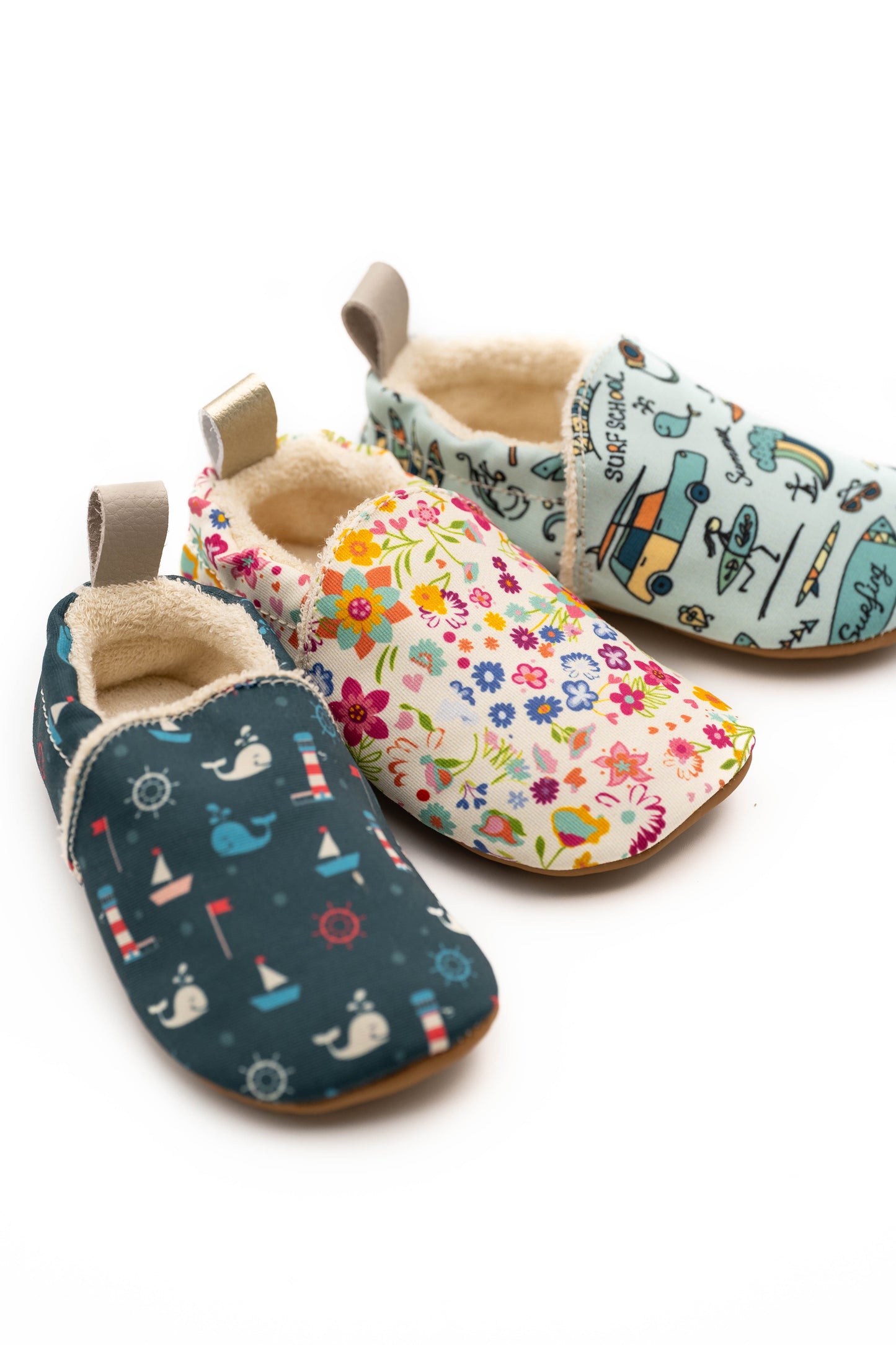 Zapatillas bebé Flores- Flexi Nens