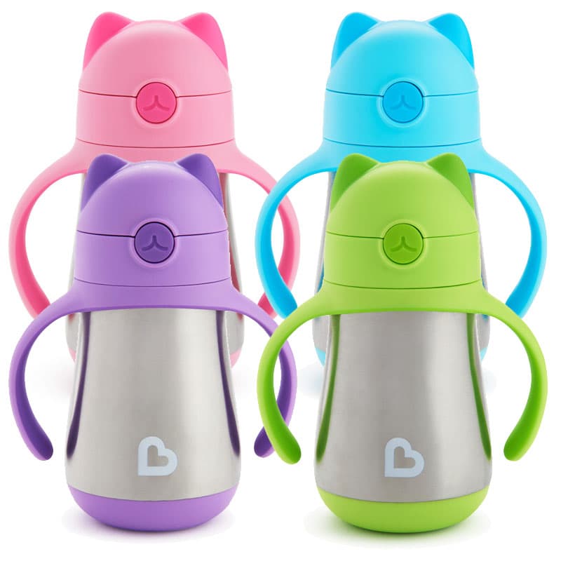 Botella Cool Cat verde