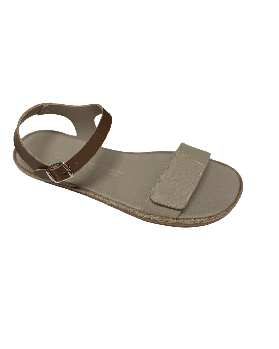 Sandalia trenza beige- Coqueflex
