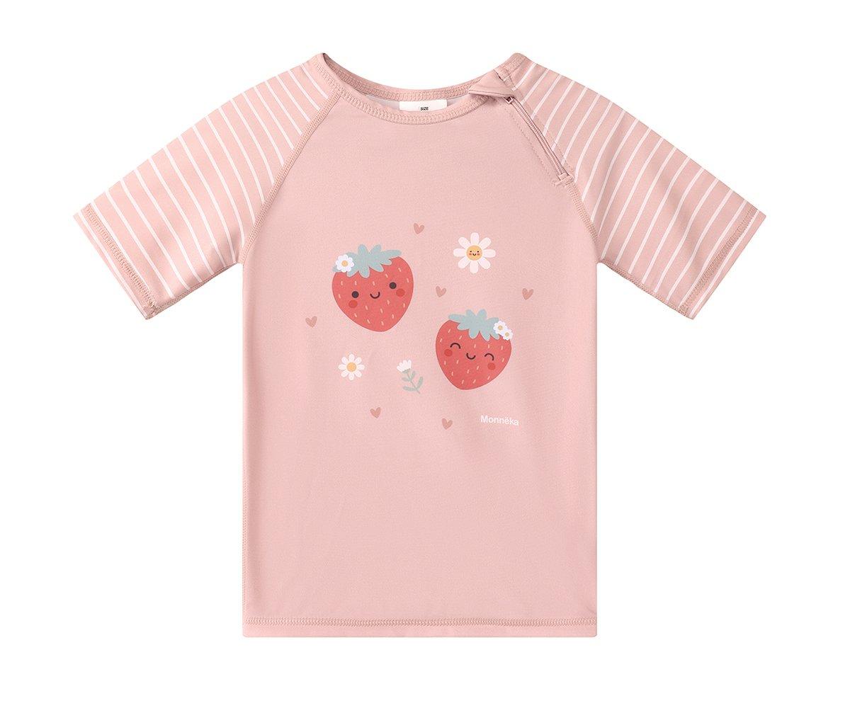 Camiseta Protección solar Strawberries- Monnëka