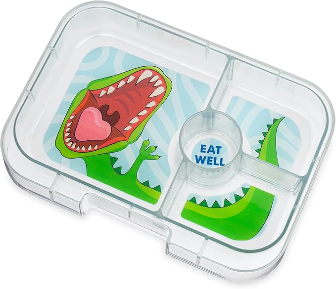 Fiambrera panino Dino Tray Azul- Yumbox