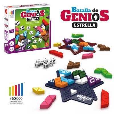 Juego de lógica Batalla de Genios stars- Lúdilo