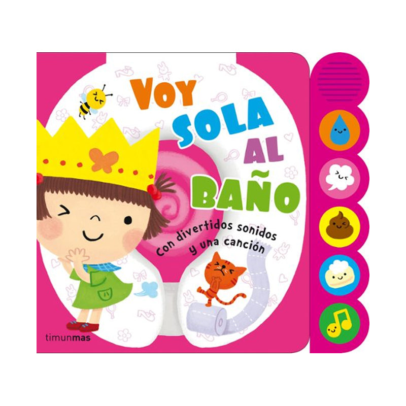Voy sola al baño