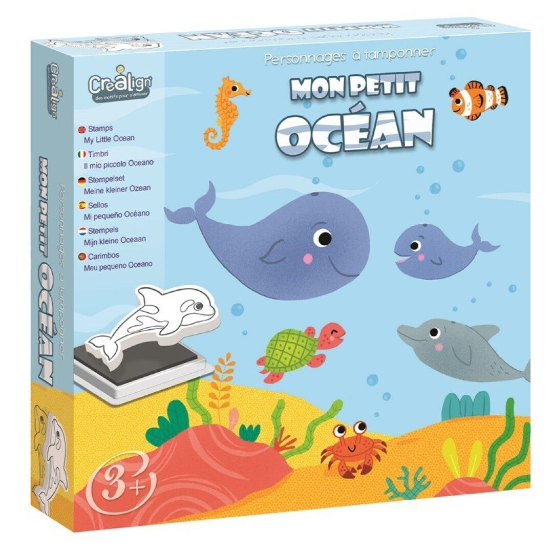 Set de sellos Mi pequeño océano- Crealign