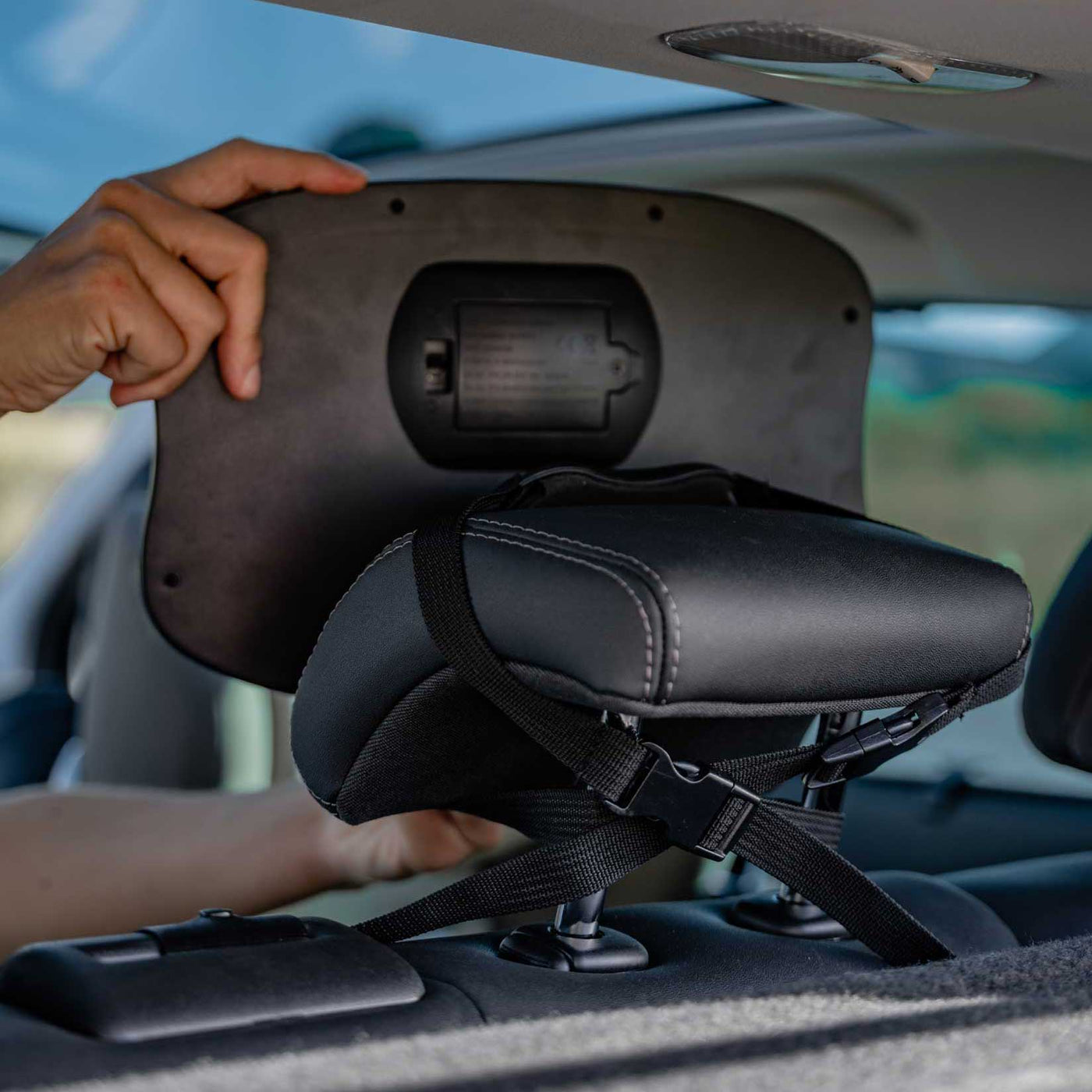Espejo de coche para bebé con luz LED Ezimoov