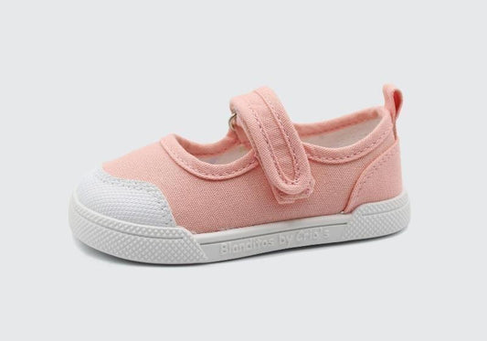 Merceditas lona Fresa rosa- Blanditos