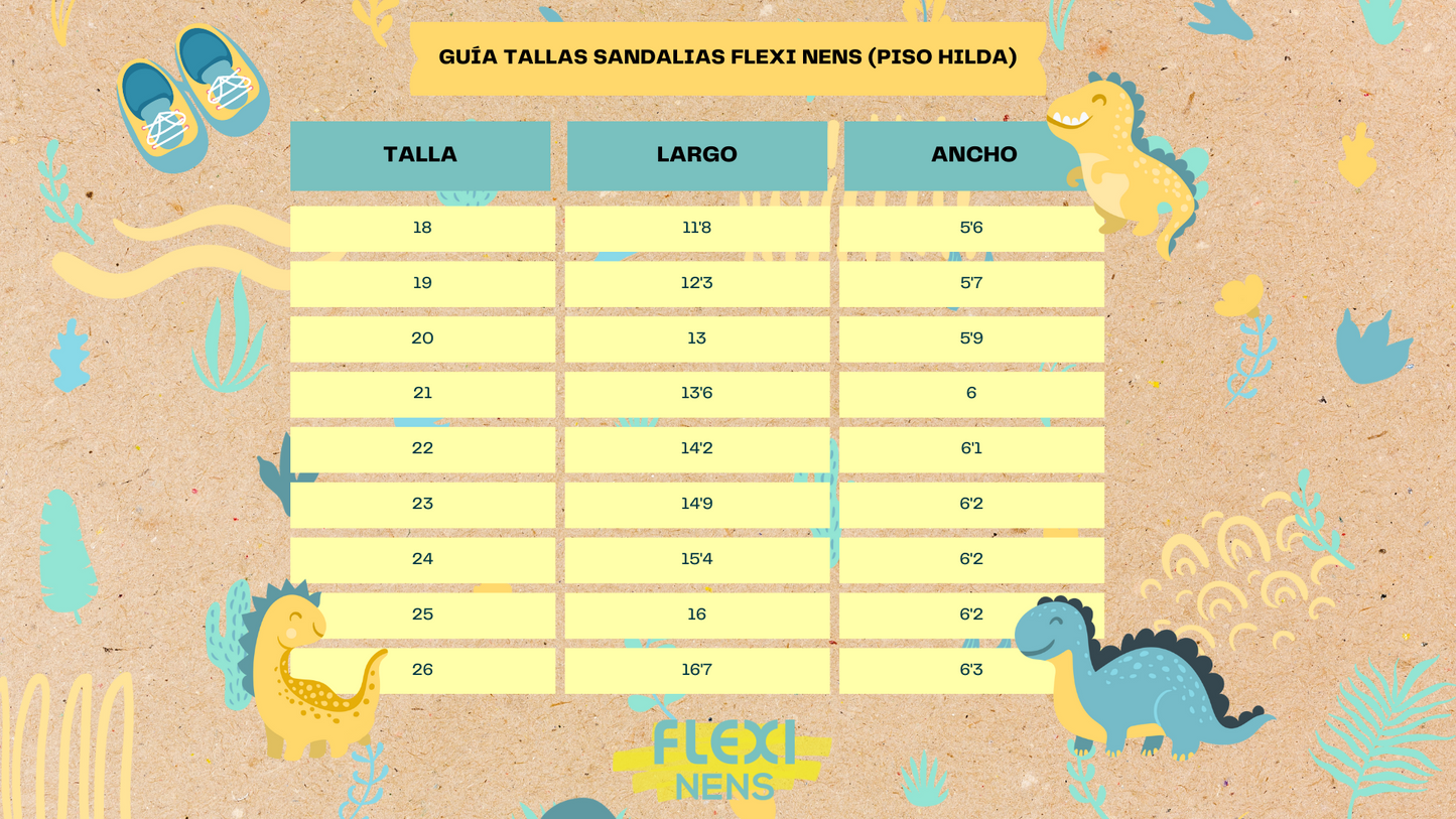Merceditas Match Salvaje- FlexiNens