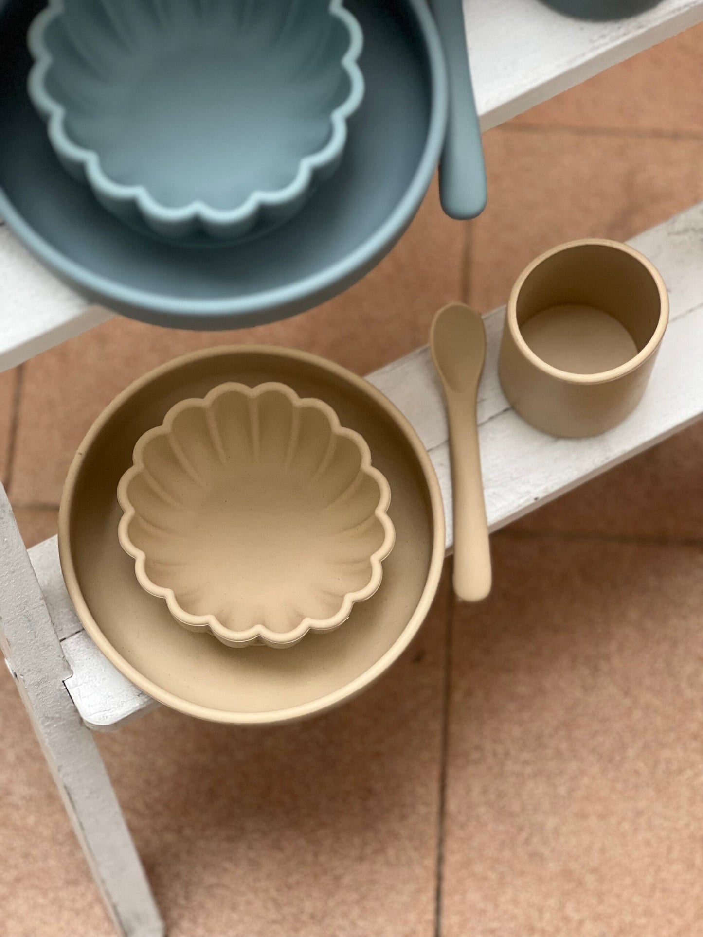 Vajilla Beige- Play and store