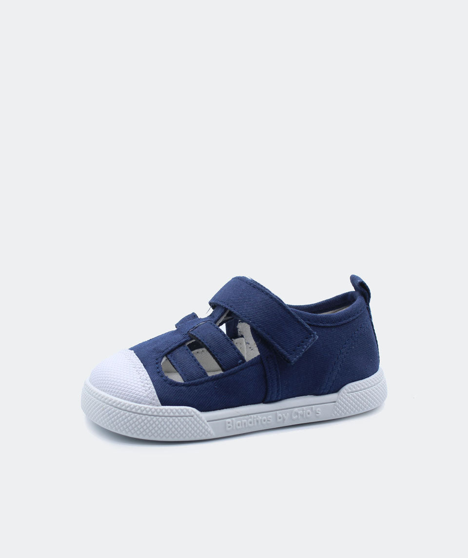 Sandalia Limón Navy- Blanditos