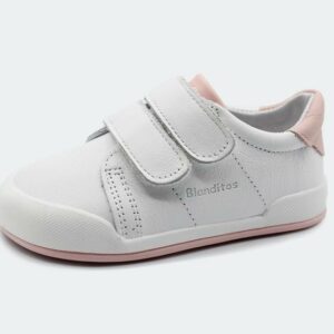 Deportiva Londres Blanco Rosa- Blanditos