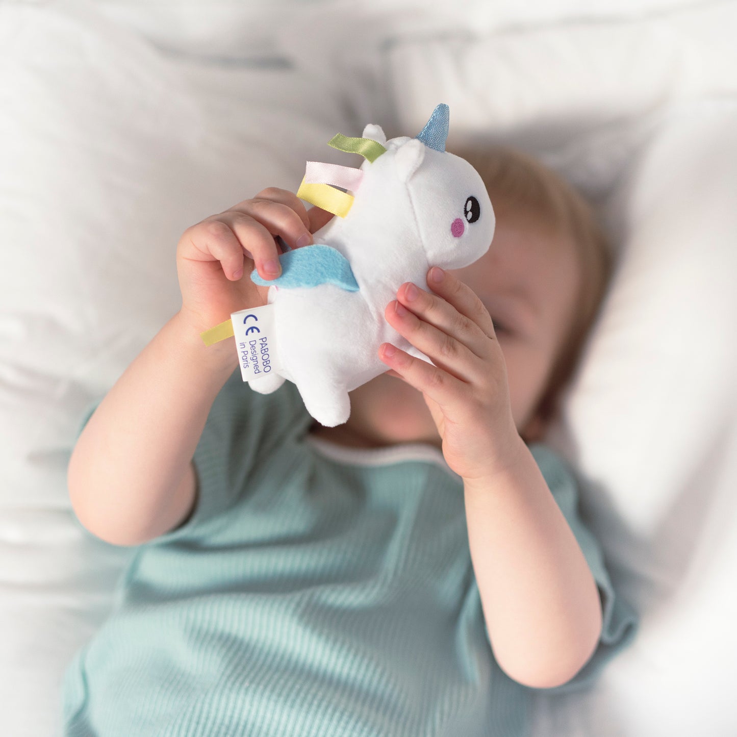 Mini peluche luminoso Unicornio- Pabobo