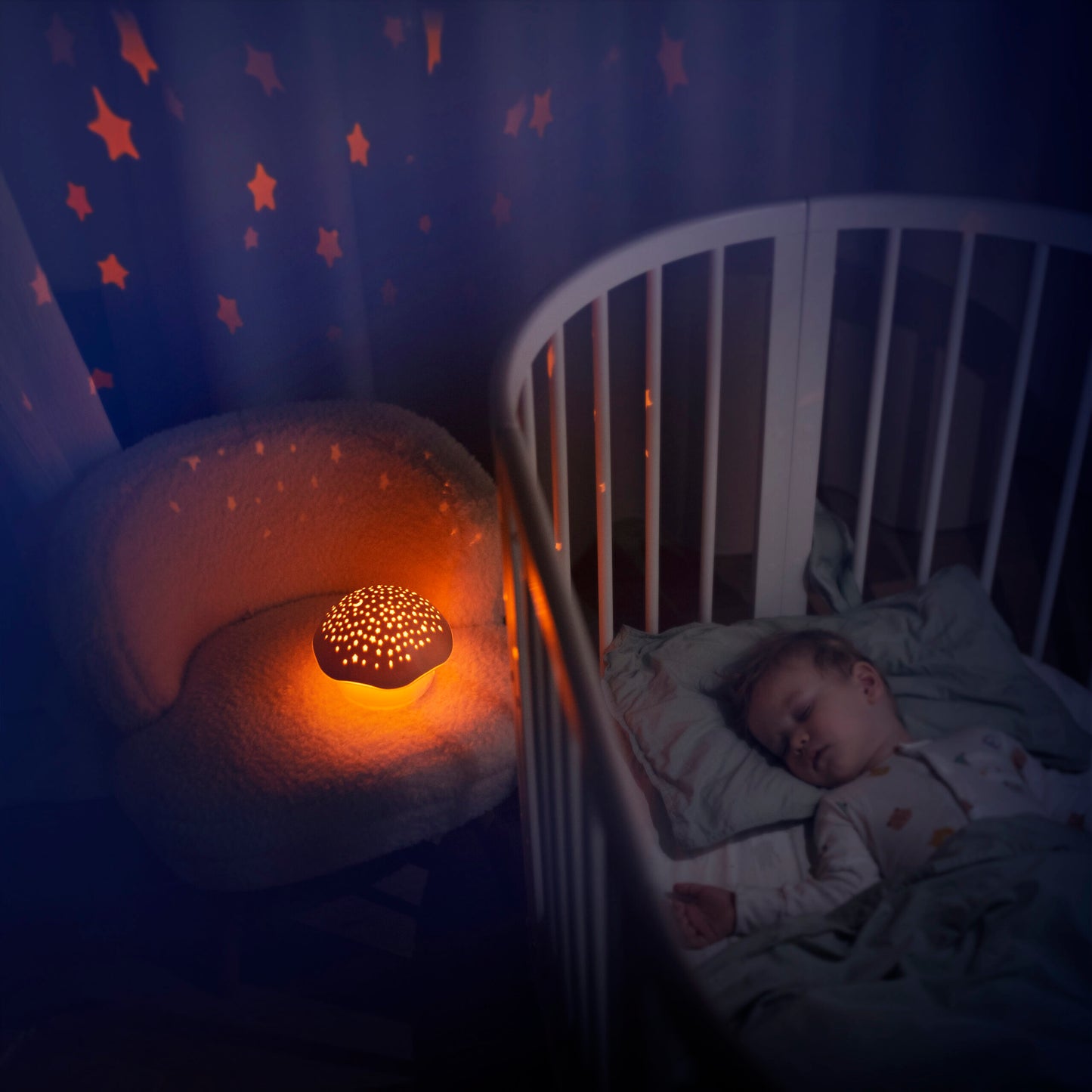 Proyector champiñón rosa- Pabobo