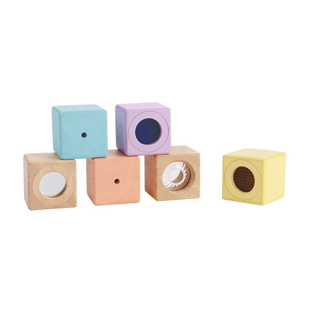 Bloques sensoriales- Plan Toys