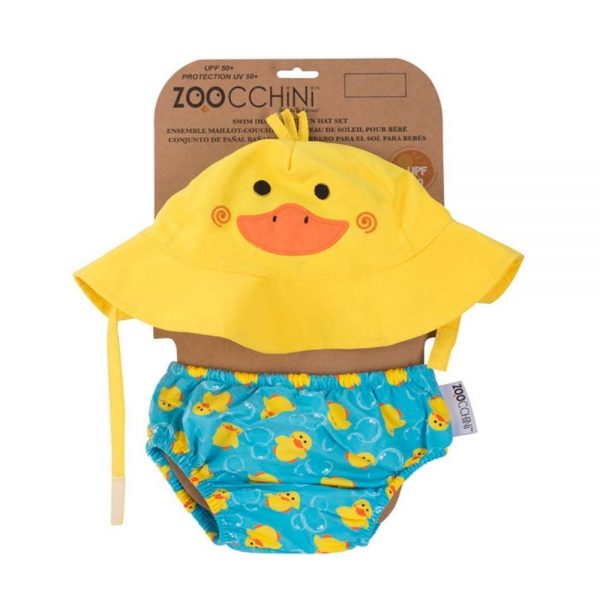 Set bañador y gorro Patito- Zoocchini
