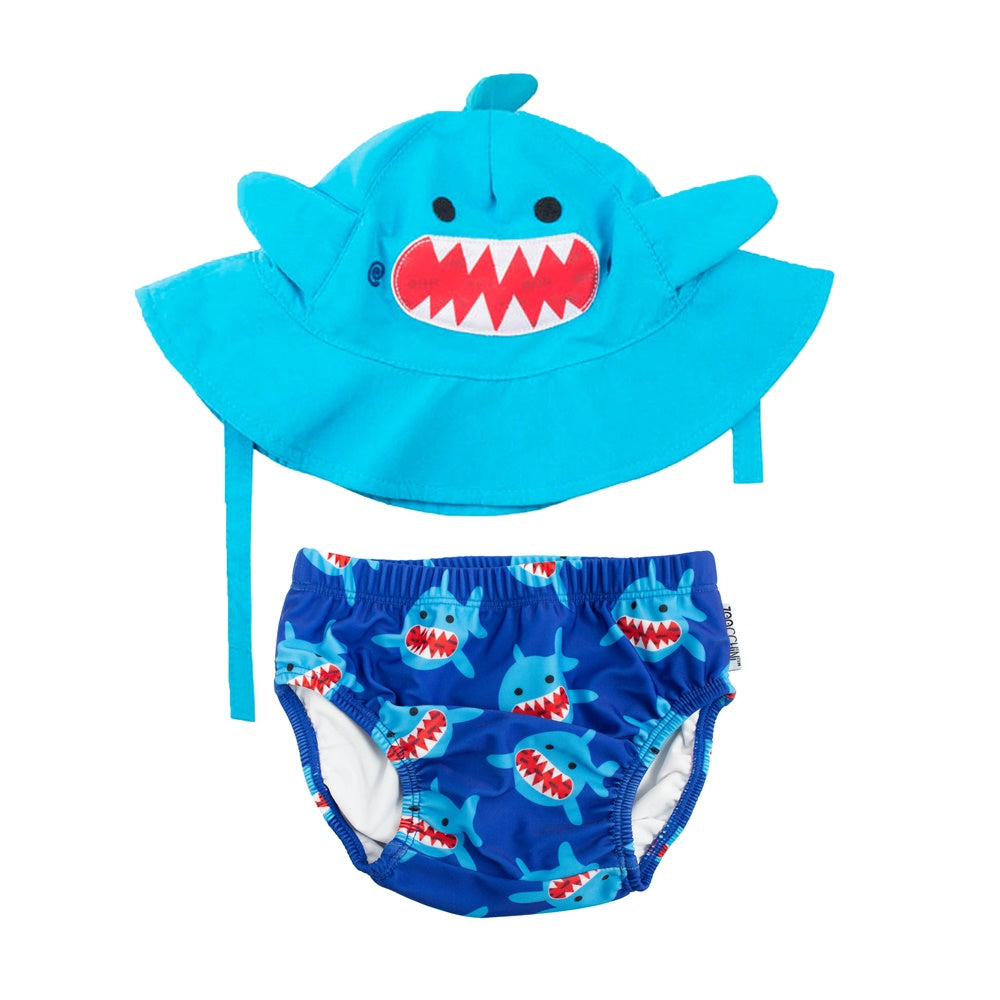 Set bañador y gorro Tiburón- Zoocchini