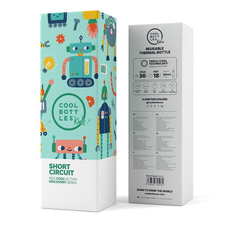 Botella térmica Short Circuit 500ml - Cool Bottles