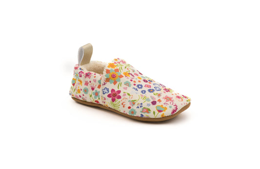 Zapatillas bebé Flores- Flexi Nens