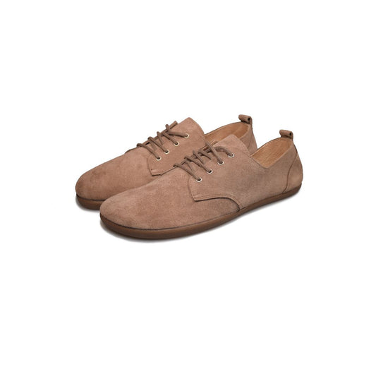 Zapato Blucher Serraje Taupe- Batilas