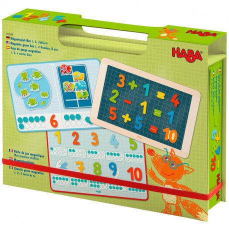 Caja de juego magnético 1,2, a contar bien- Haba
