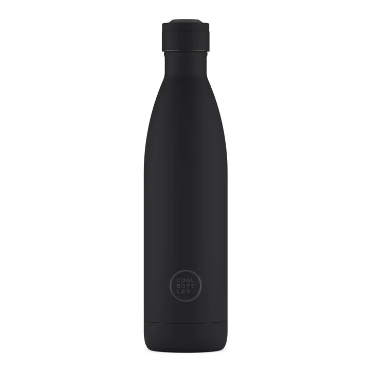 Botella térmica Mono Black 750ml- Cool Bottles – Bebe Seguro Tenerife