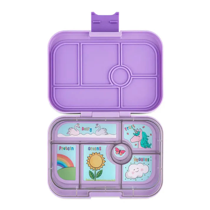 Fiambrera original Unicorn Tray violeta - Yumbox