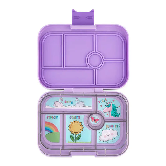Fiambrera original Unicorn Tray violeta - Yumbox