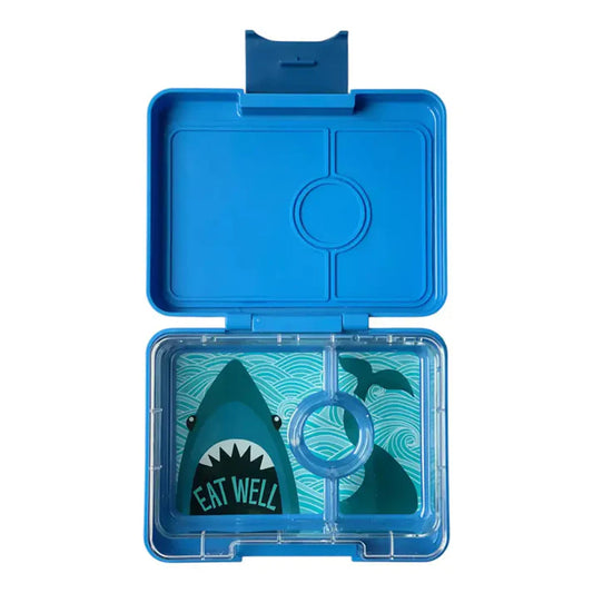 Fiambrera snack Shark Azul - Yumbox
