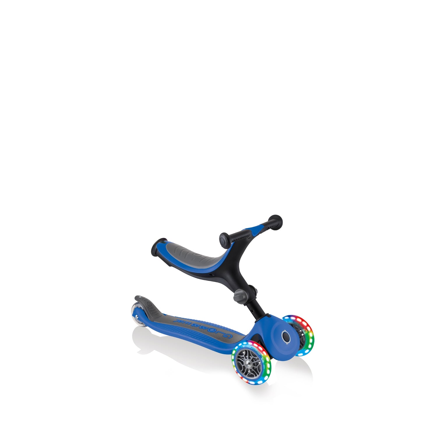 Patinete Globber todo en uno con luces - Go Up Foldable Plus Lights Azul