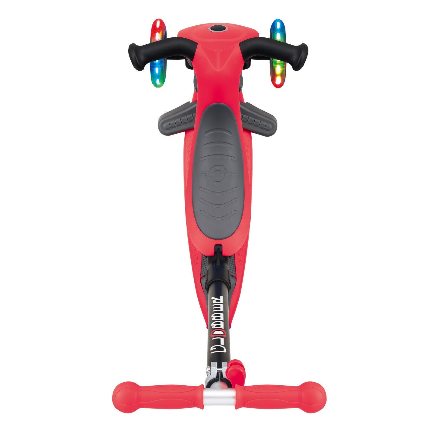 Patinete Globber todo en uno con luces - Go Up Foldable Plus Lights Rojo