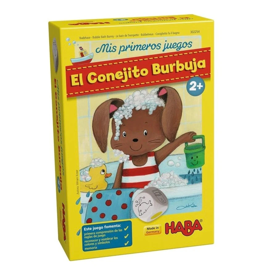 Mis primeros juegos - El conejito burbuja- Haba