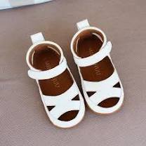Sandalia Origen blanca Baby- Minishuu
