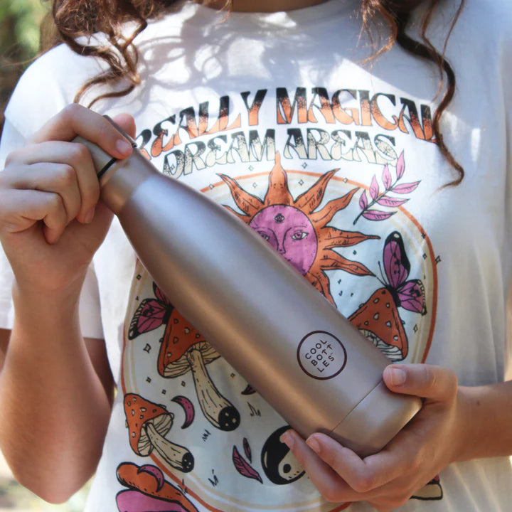 Botella térmica Metallic Rose 750ml- Cool Bottles
