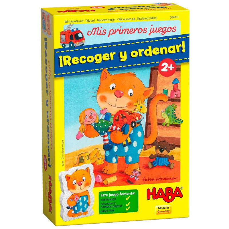 ¡Recoger y ordenar!- Haba