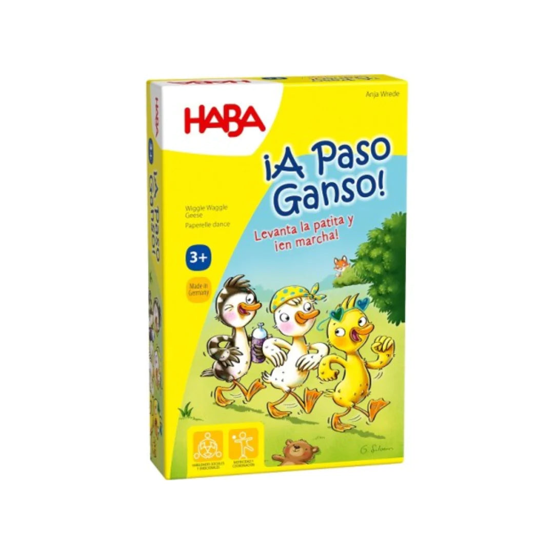 ¡A paso ganso!- Haba