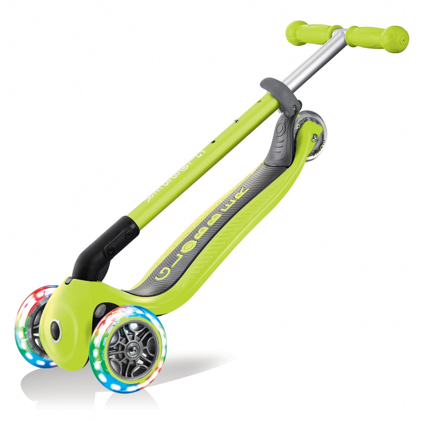 Patinete Globber con luces - Primo Foldable Lights Verde
