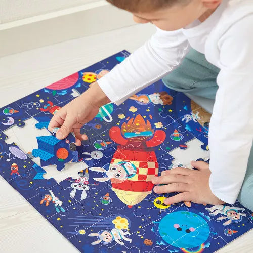 Puzzle Cohete 54 piezas- Janod