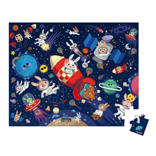 Puzzle Cohete 54 piezas- Janod