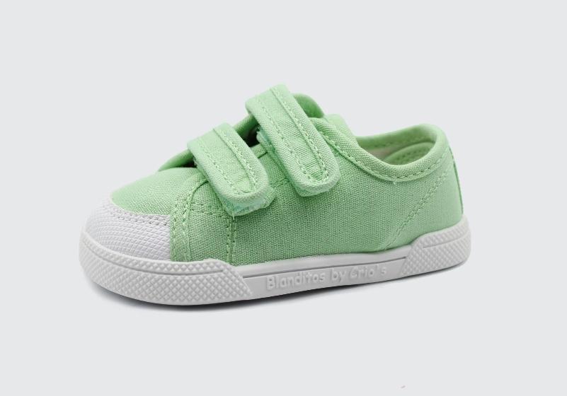 Zapatillas lona Coco Verde- Blanditos