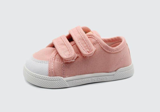 Zapatillas lona Coco Rosa- Blanditos