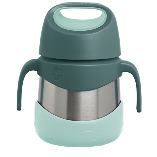 Termo con cuchara/tenedor 335ml Emerald Forest- B.box