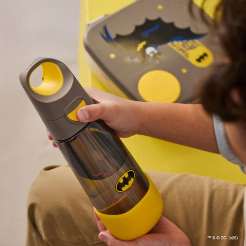 Botella tritán con cañita Batman 600ml- B.Box