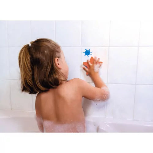 Set 6 Ceras de Baño Y Esponja- Janod